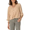 Democracy Womens Hi-low Polyester Pullover Top In Multi