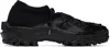 Demon Black Vipara Sneakers In Black
