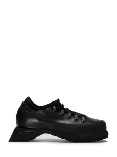 Demon Seamless Black Shoes With Sock-like Design