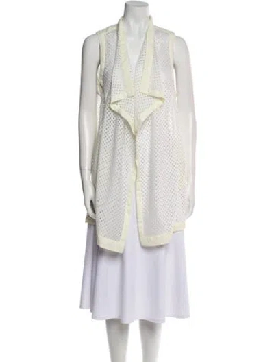 Pre-owned Demoo Parkchoonmoo Coat In White