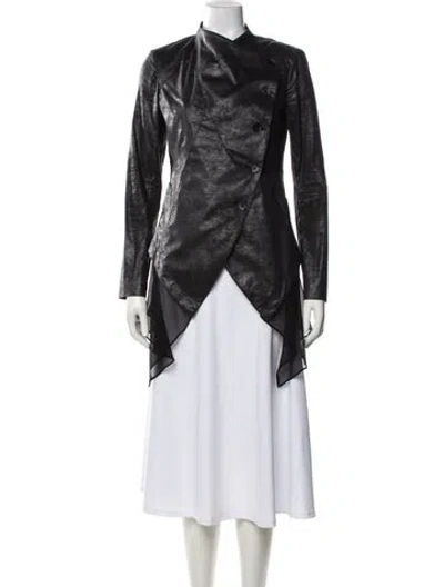 Pre-owned Demoo Parkchoonmoo Evening Jacket In Gray