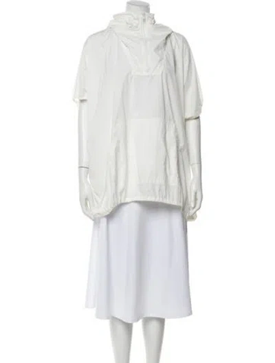 Pre-owned Demoo Parkchoonmoo Nylon Jacket In White
