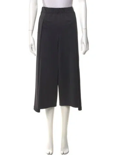 Pre-owned Demoo Parkchoonmoo Wide Leg Pants In Gray