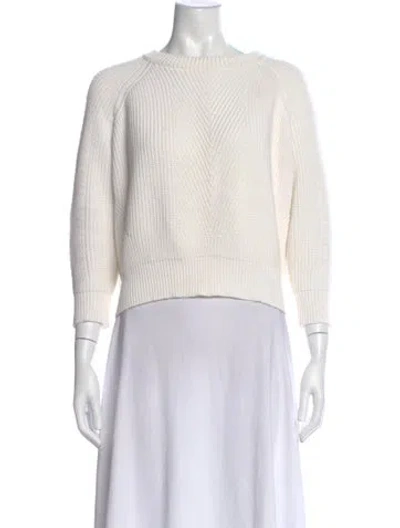 Pre-owned Demylee Bateau Neckline Sweater In Neutral