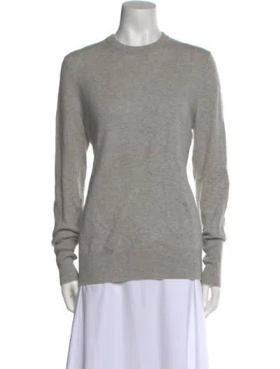 Pre-owned Demylee Cashmere Crew Neck Sweater In Gray