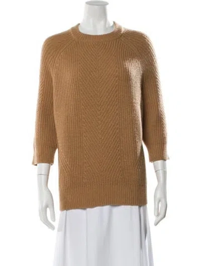 Pre-owned Demylee Cashmere Crew Neck Sweater In Neutral
