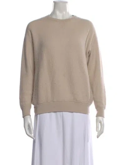 Pre-owned Demylee Cashmere Crew Neck Sweater In Neutral
