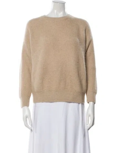 Pre-owned Demylee Cashmere Crew Neck Sweater In Neutrals