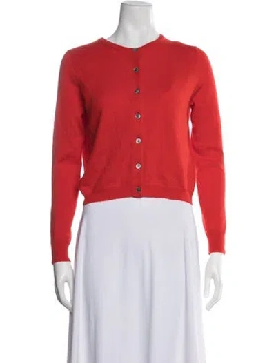 Pre-owned Demylee Cashmere Crew Neck Sweater W/ Tags In Red
