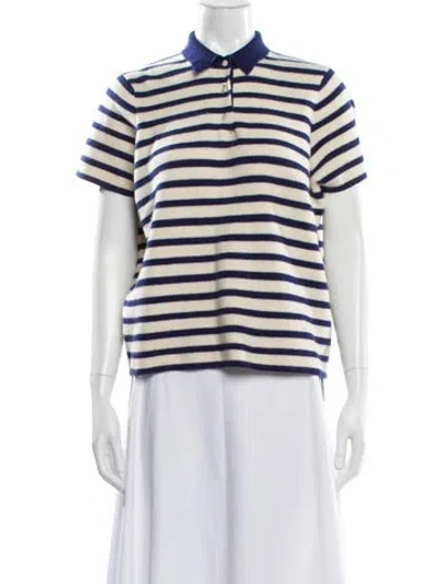 Pre-owned Demylee Cashmere Striped Sweater In Multi