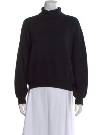 Pre-owned Demylee Cashmere Turtleneck Sweater In Black