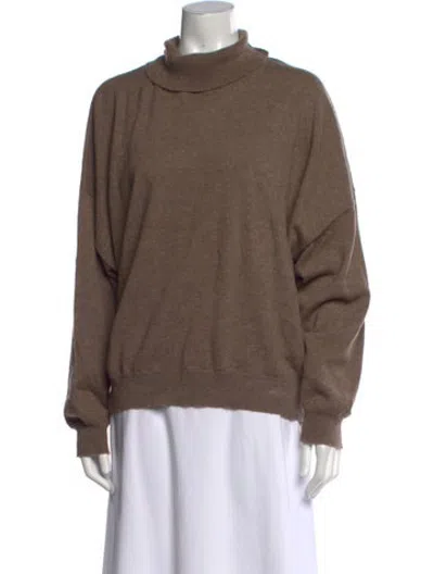 Pre-owned Demylee Cashmere Turtleneck Sweater In Neutrals