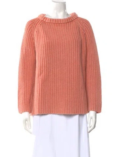 Pre-owned Demylee Cowl Neck Sweater In Pink