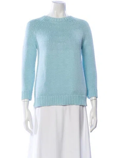 Pre-owned Demylee Crew Neck Sweater In Blue