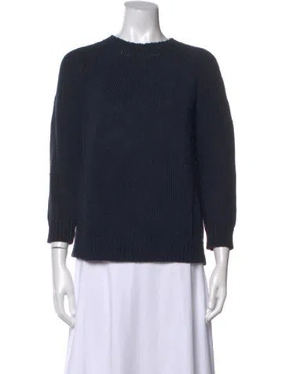 Pre-owned Demylee Crew Neck Sweater In Blue