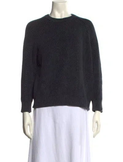 Pre-owned Demylee Crew Neck Sweater In Gray