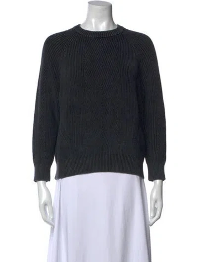 Pre-owned Demylee Crew Neck Sweater In Gray