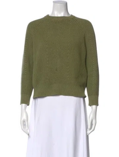 Pre-owned Demylee Crew Neck Sweater In Green