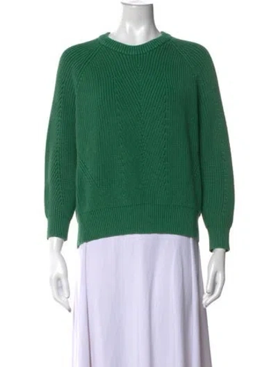 Pre-owned Demylee Crew Neck Sweater In Green