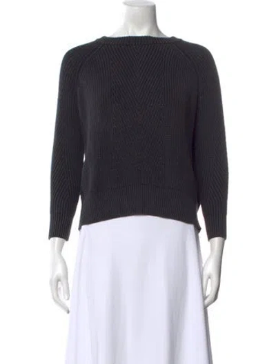 Pre-owned Demylee Crew Neck Sweater In Grey