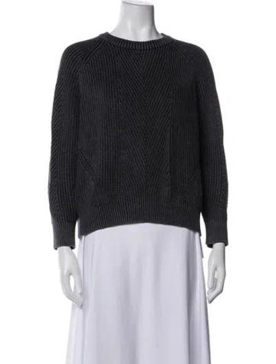 Pre-owned Demylee Crew Neck Sweater In Grey