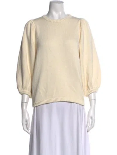 Pre-owned Demylee Crew Neck Sweater In Neutrals