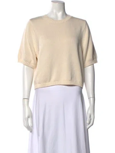 Pre-owned Demylee Crew Neck Sweater In Neutrals