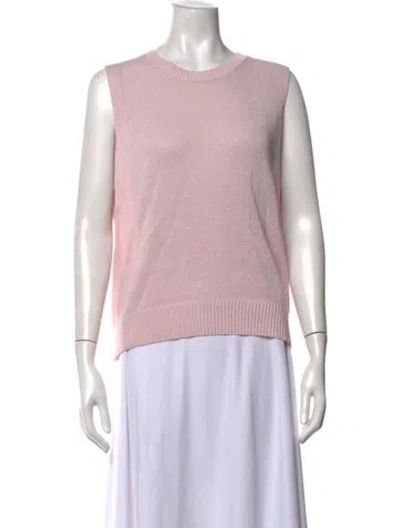 Pre-owned Demylee Crew Neck Sweater In Pink