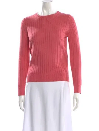 Pre-owned Demylee Crew Neck Sweater In Red