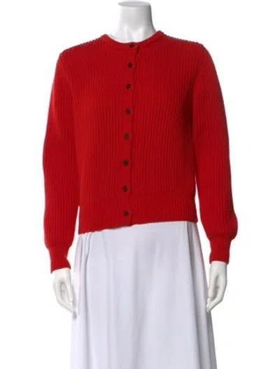 Pre-owned Demylee Crew Neck Sweater In Red
