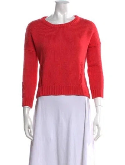 Pre-owned Demylee Crew Neck Sweater In Red