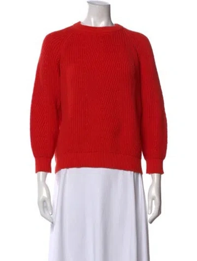 Pre-owned Demylee Crew Neck Sweater In Red