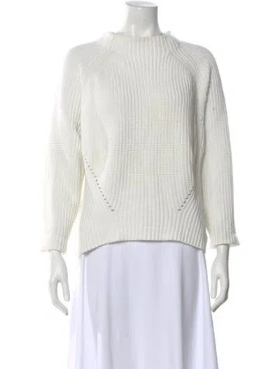 Pre-owned Demylee Mock Neck Sweater In Neutral