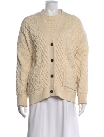 Pre-owned Demylee Mock Neck Sweater In Neutral