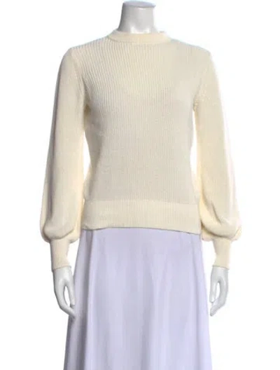 Pre-owned Demylee Mock Neck Sweater In Neutrals