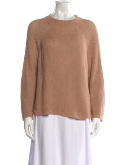 Pre-owned Demylee Mock Neck Sweater In Pink