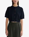Demylee New York Lakti Cotton Cardigan In Navy In Blue