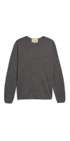 Demylee New York Maeve Superfine Cashmere Sweater In Gray