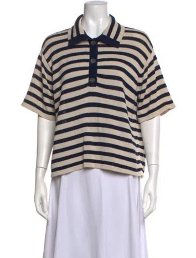 Pre-owned Demylee Striped Sweater In Neutrals