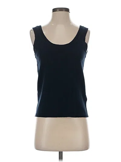 Pre-owned Demylee Tank Top Blue Strapless Neckline Tops