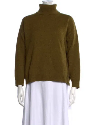 Pre-owned Demylee Turtleneck Sweater In Green