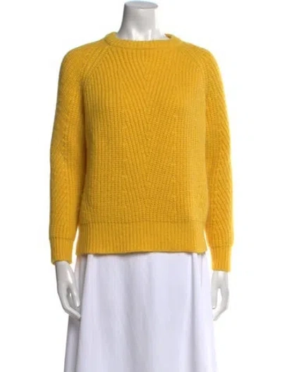 Pre-owned Demylee Wool Crew Neck Sweater In Yellow