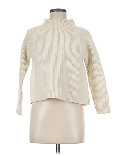 Pre-owned Demylee Wool Pullover Sweater In White