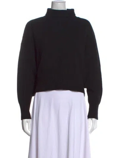 Pre-owned Demylee Wool Turtleneck Sweater In Black