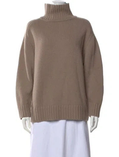 Pre-owned Demylee Wool Turtleneck Sweater In Neutrals