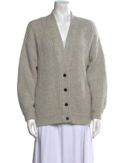 Pre-owned Demylee Wool V-neck Sweater In Multi