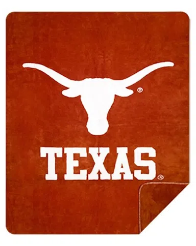 Denali Home Ncaa College Ncaa Texas Longhorns Micro Plush Blanket In Red