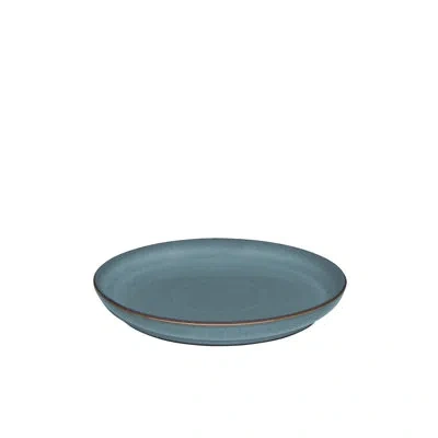 Denby Azure Coupe Small Plate In Teal