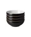 Denby Elements Cereal Bowls, Set Of 4 In Multi