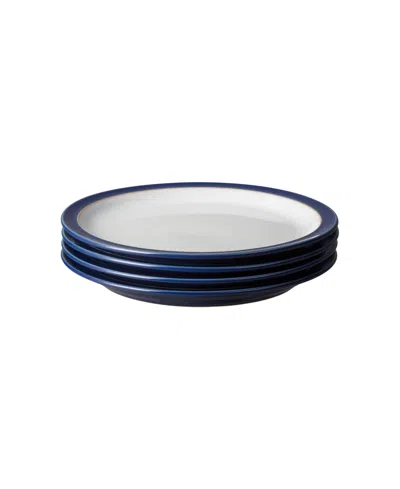 Denby Elements Salad Plate Set Of 4 In Green
